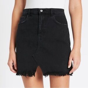 Brand Jules Denim Skirt Black Sz 26